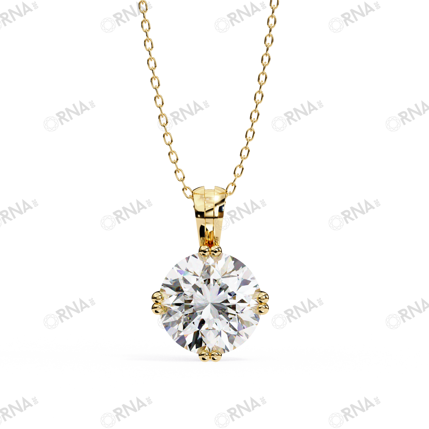 Orna Diamond Pendant - PD-18