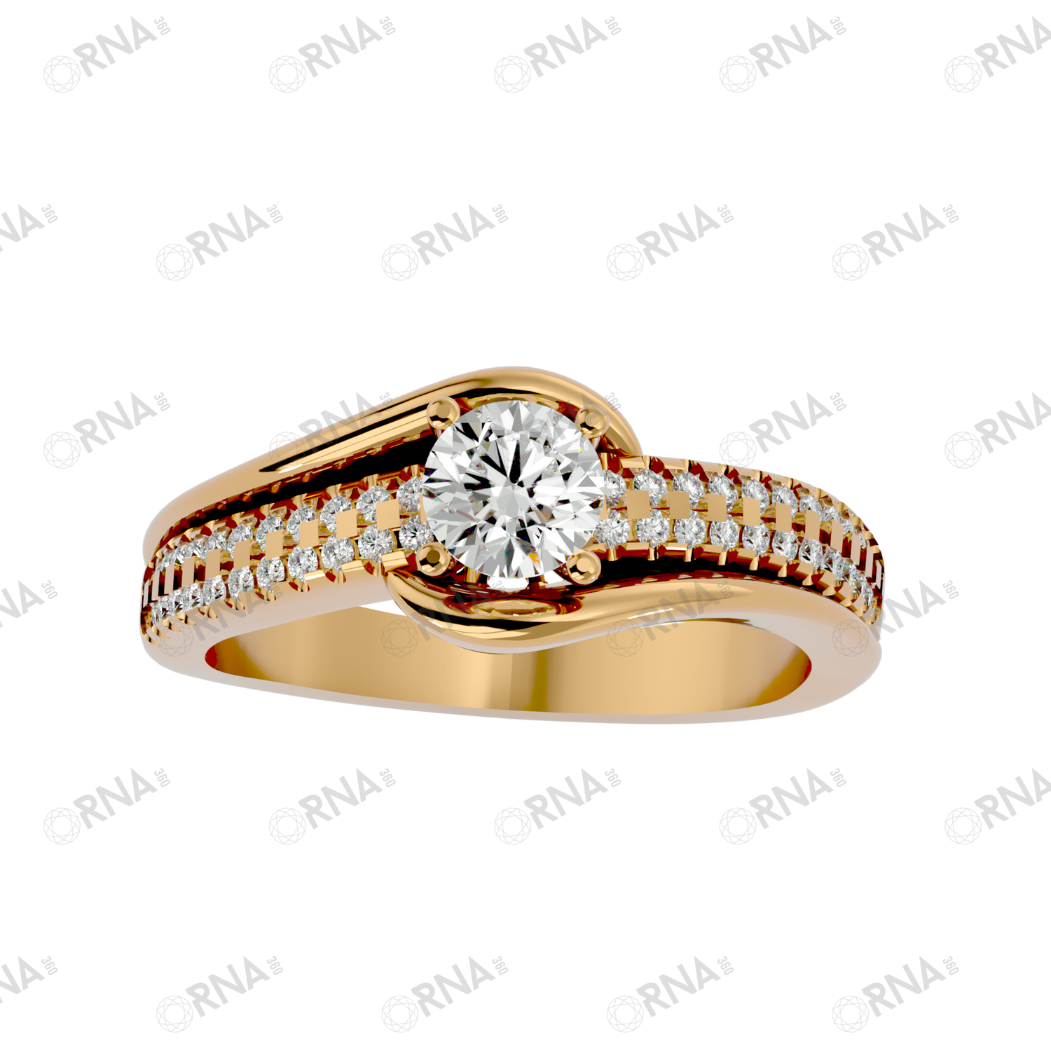 Orna Diamond Solitaire Ring - HYLR369