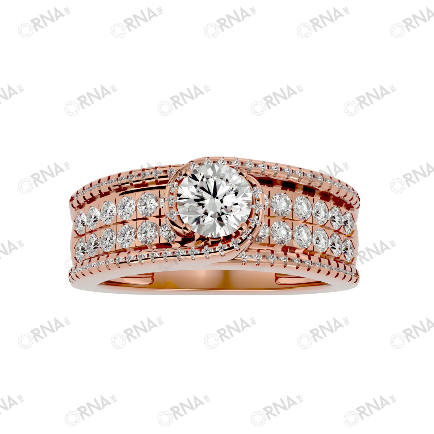 Orna Diamond Solitaire Ring - HYLR370