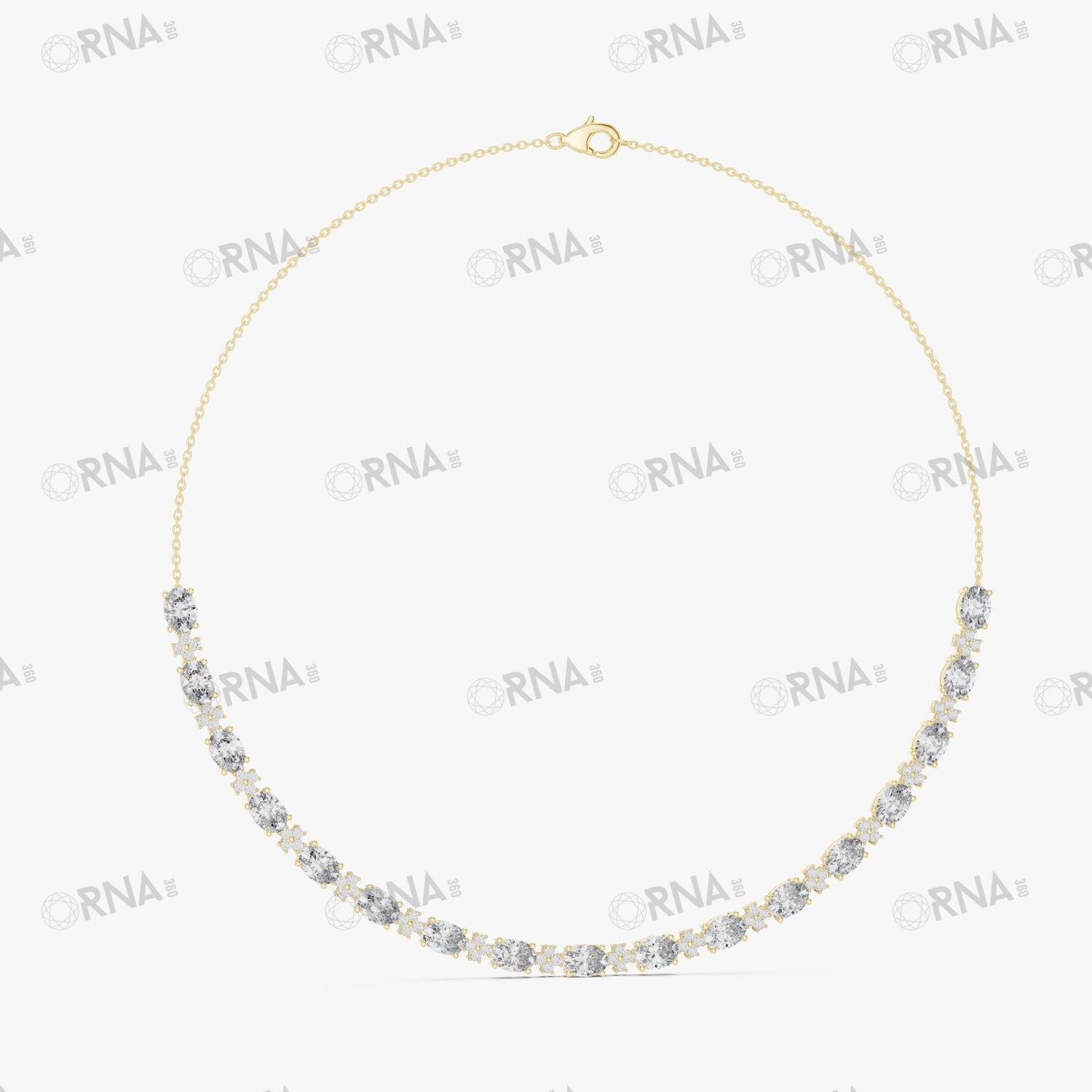 Orna Diamond Necklace - HYNK055