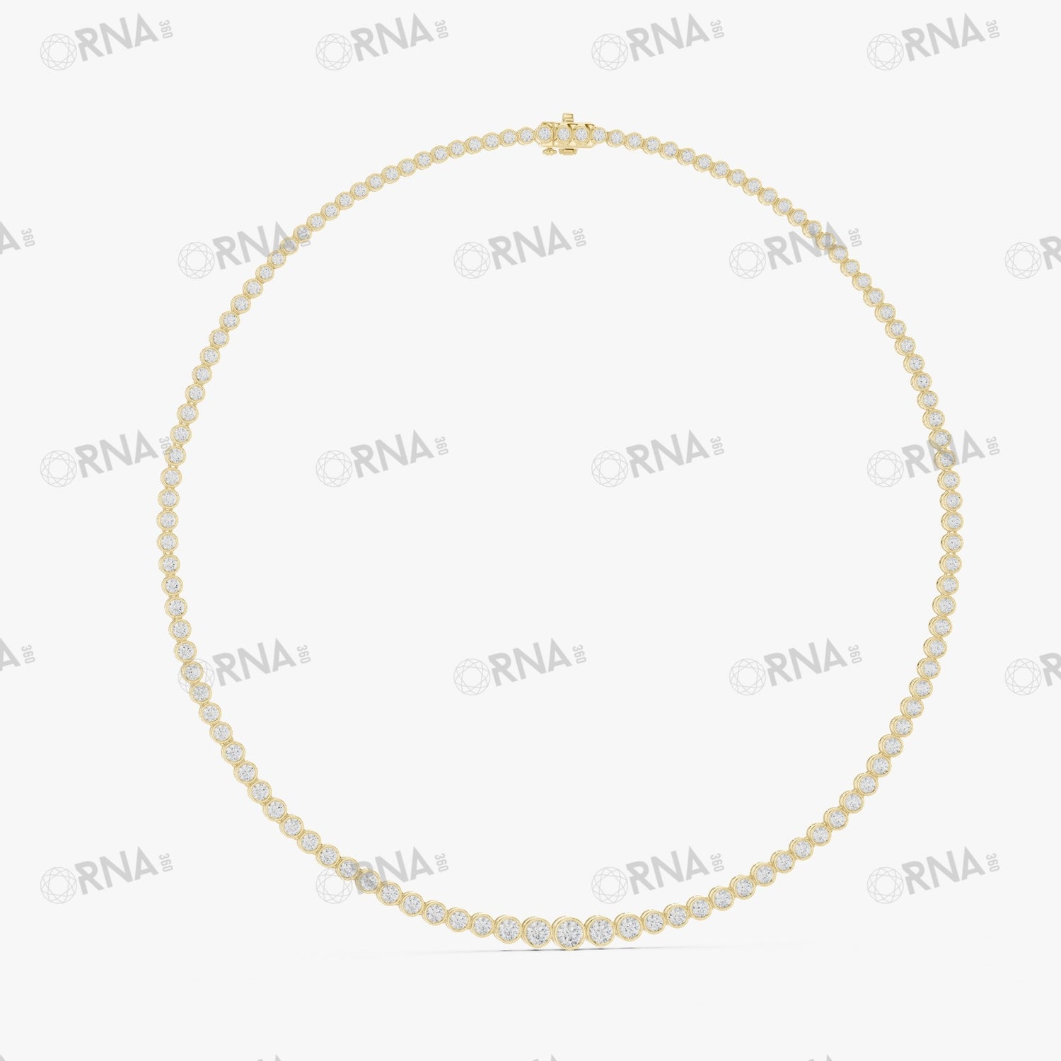 Orna Diamond Necklace - HYNK078