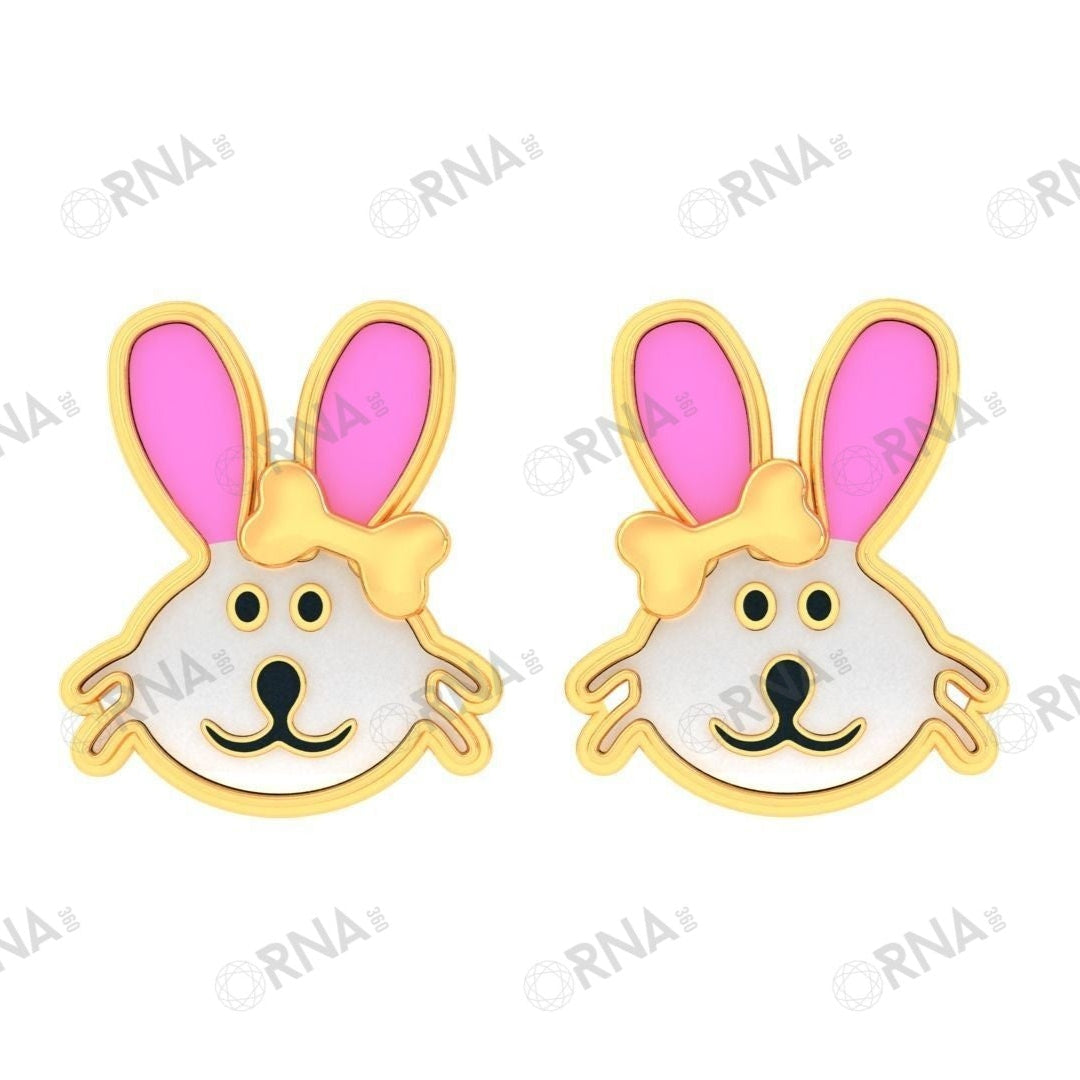 Orna  Diamond Kids Earring - HYKE013