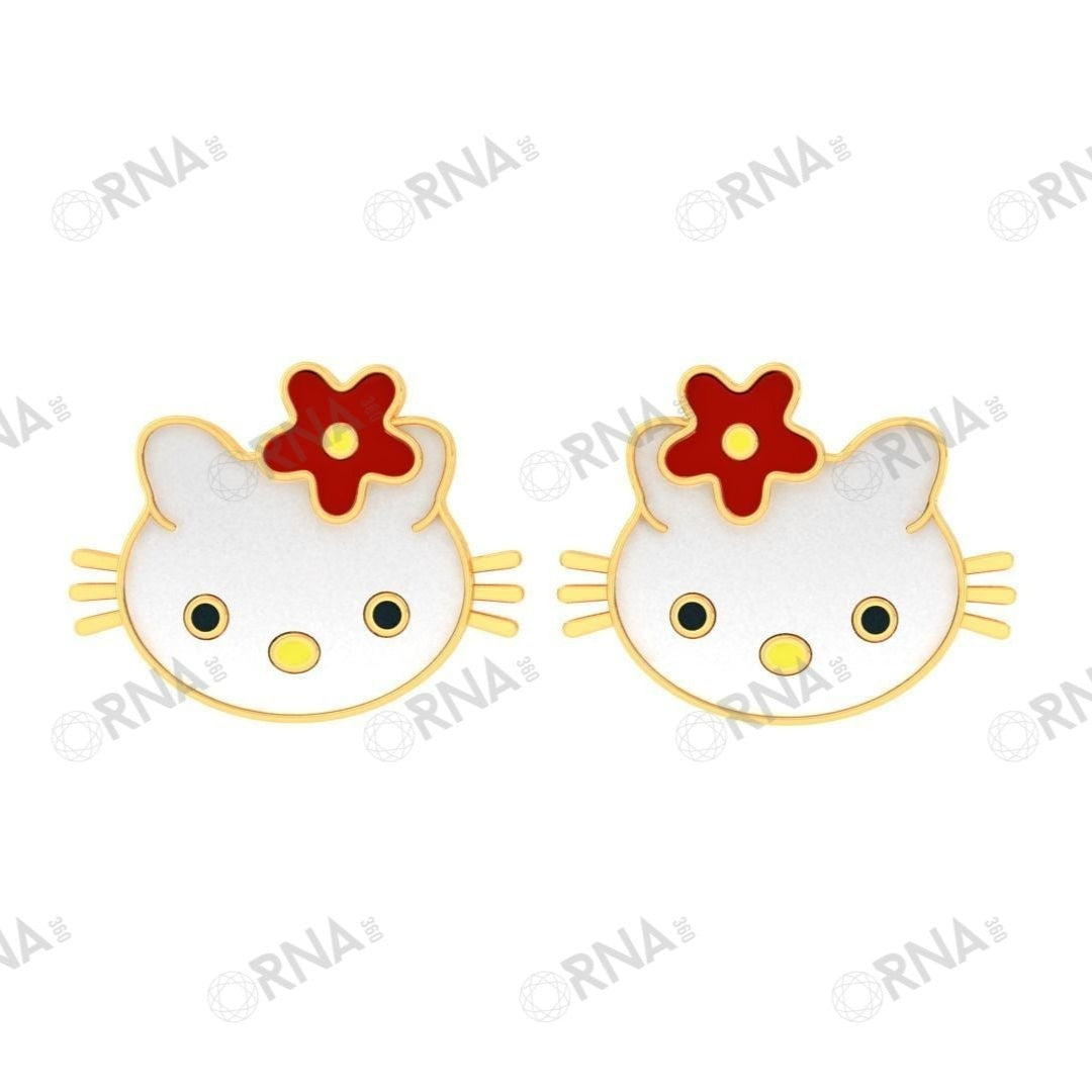 Orna  Diamond Kids Earring - HYKE014