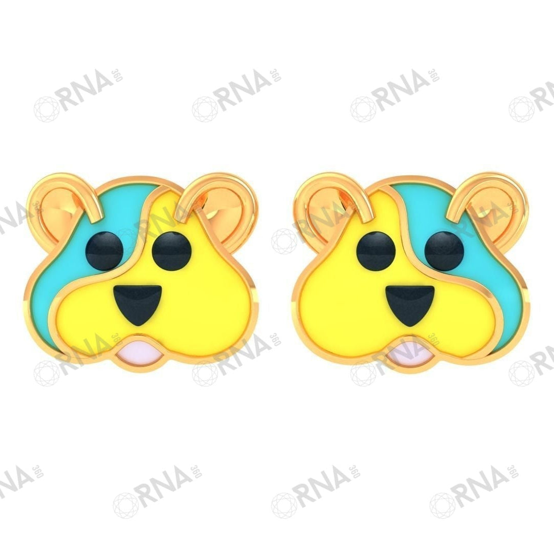 Orna  Diamond Kids Earring - HYKE017