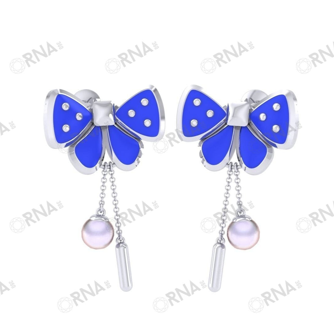 Orna  Diamond Kids Earring - HYKE003