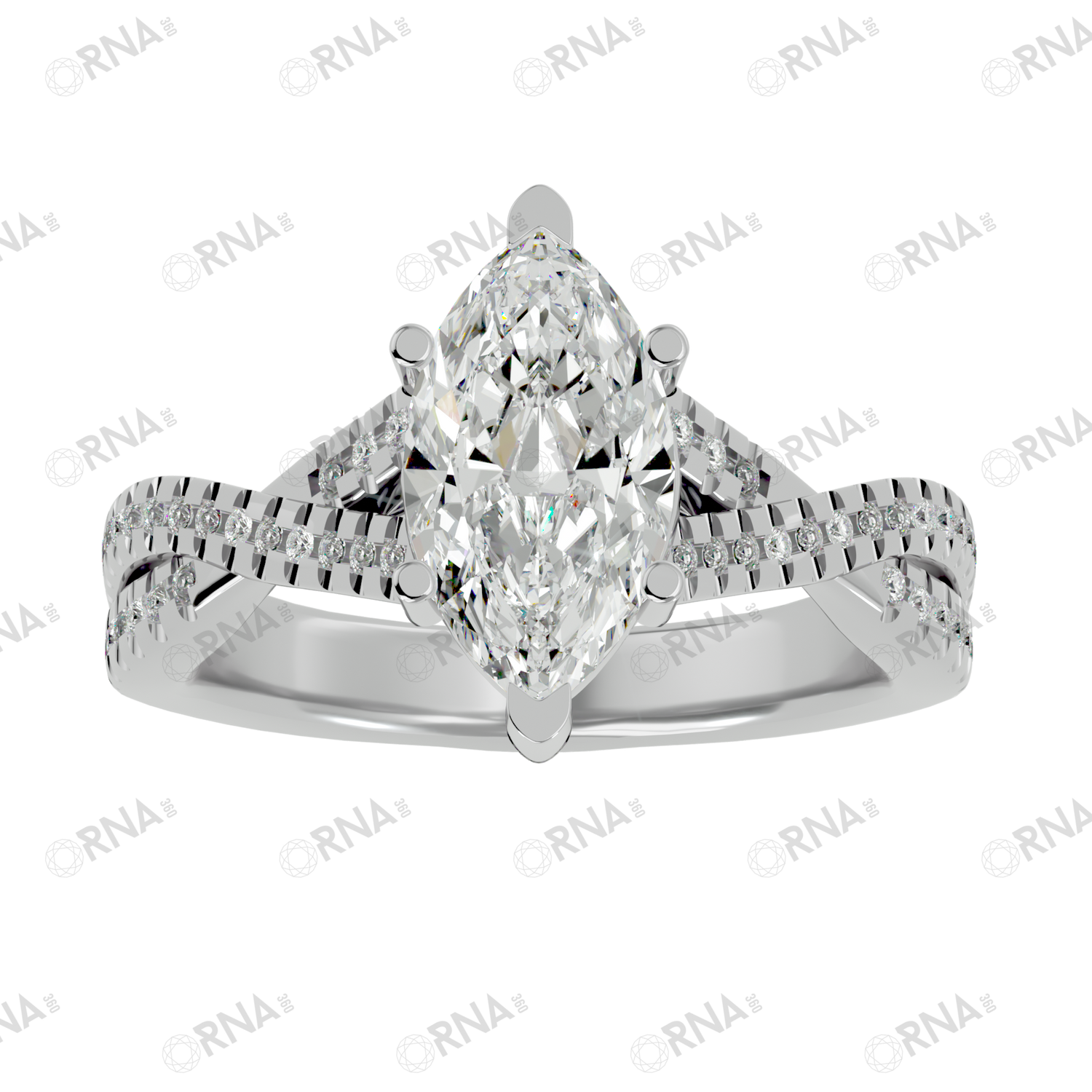 Orna Diamond Solitaire Ring - HYLR350